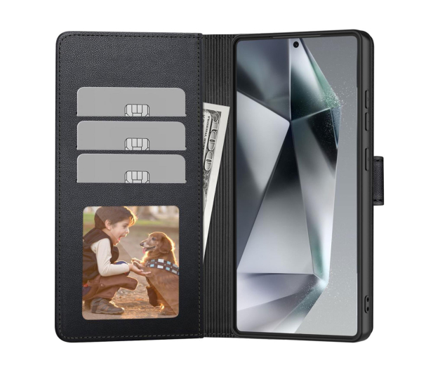 Tech-Protect Wallet do Samsung Galaxy S25 Black - 1311941 - zdjęcie 3